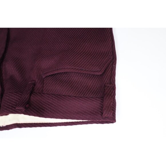 Vintage 70s Lee Mens 34x31 Whipcord Ribbed Knit Corduroy Bell Bottoms Pants USA - Picture 6 of 12